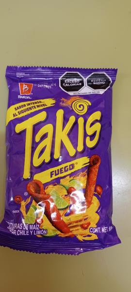 Takis fuego 35g Mexicanos